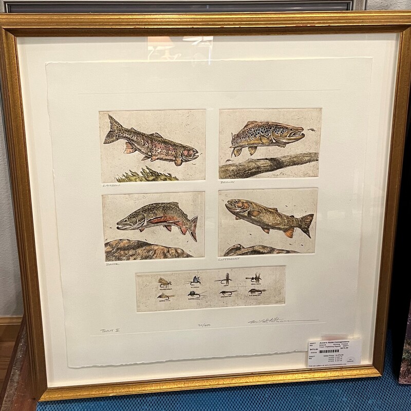 Trout / Flyfishing Signed