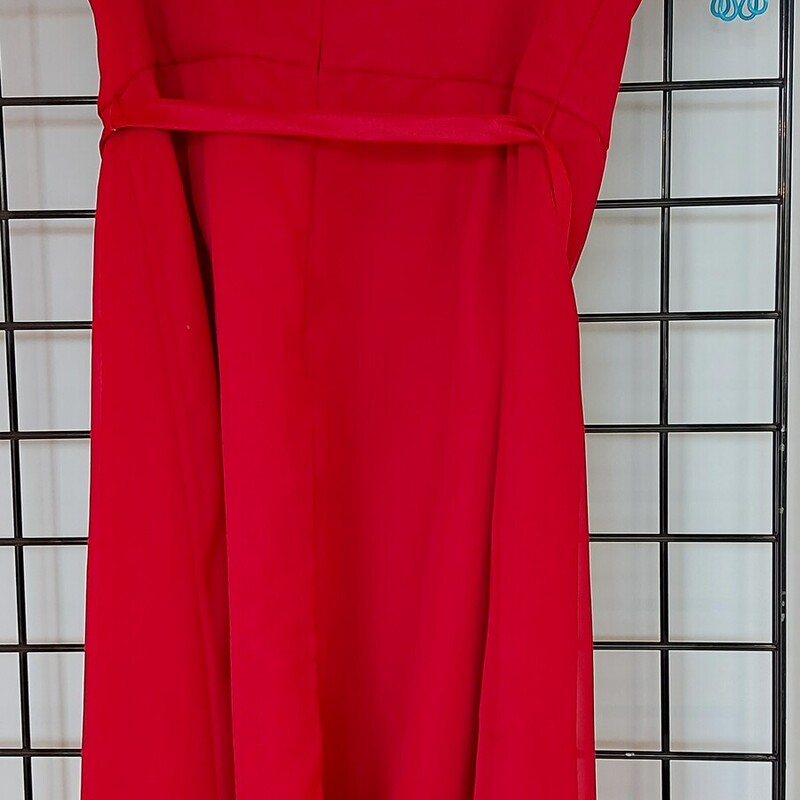 After 6 Formal Dress, Red, Size: 12