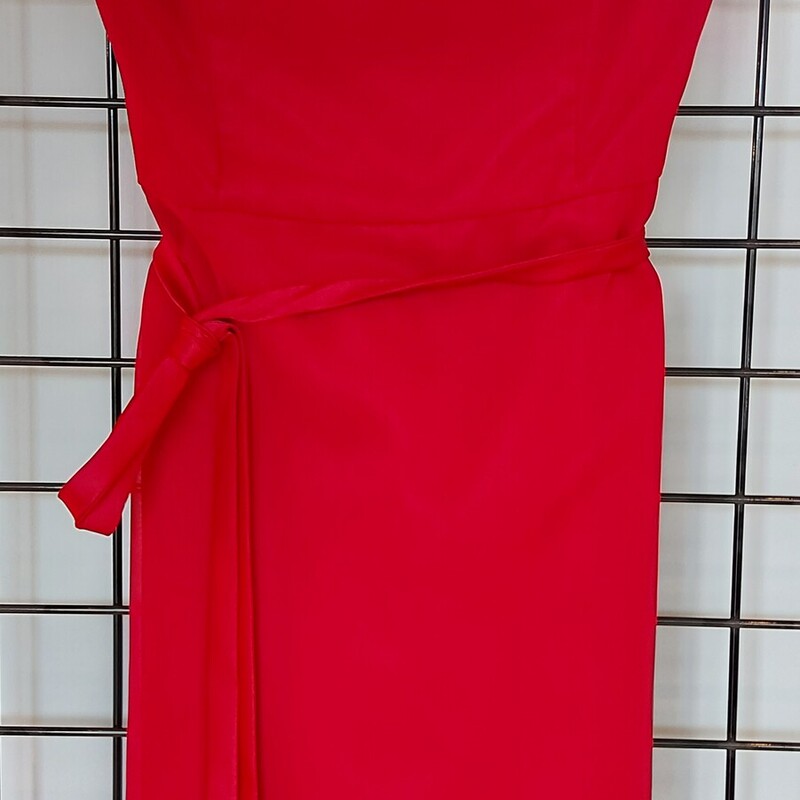 After 6 Formal Dress, Red, Size: 12