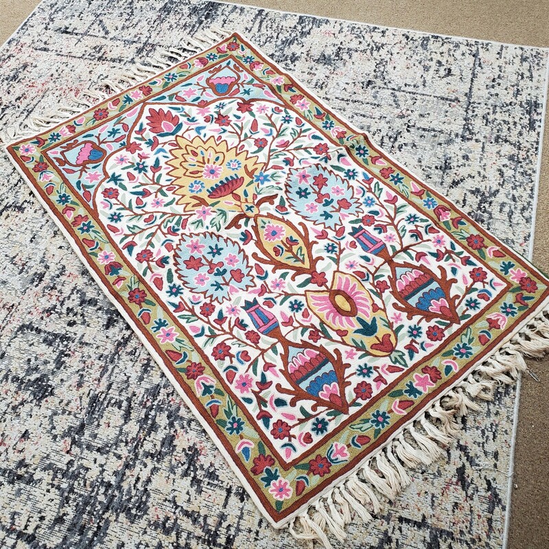 Embroidered Rug