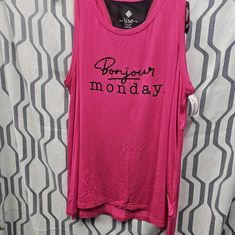 Brand New with Tags knit tank in magenta pink
Bonjour Monday
