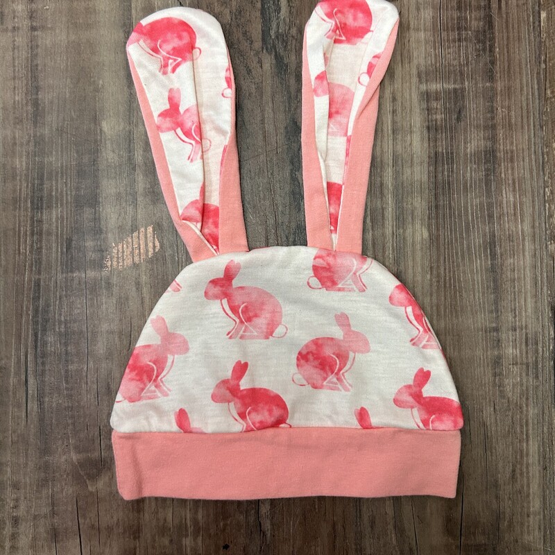 Bunny Ears Baby Hat, Pink, Size: Baby 0-3M