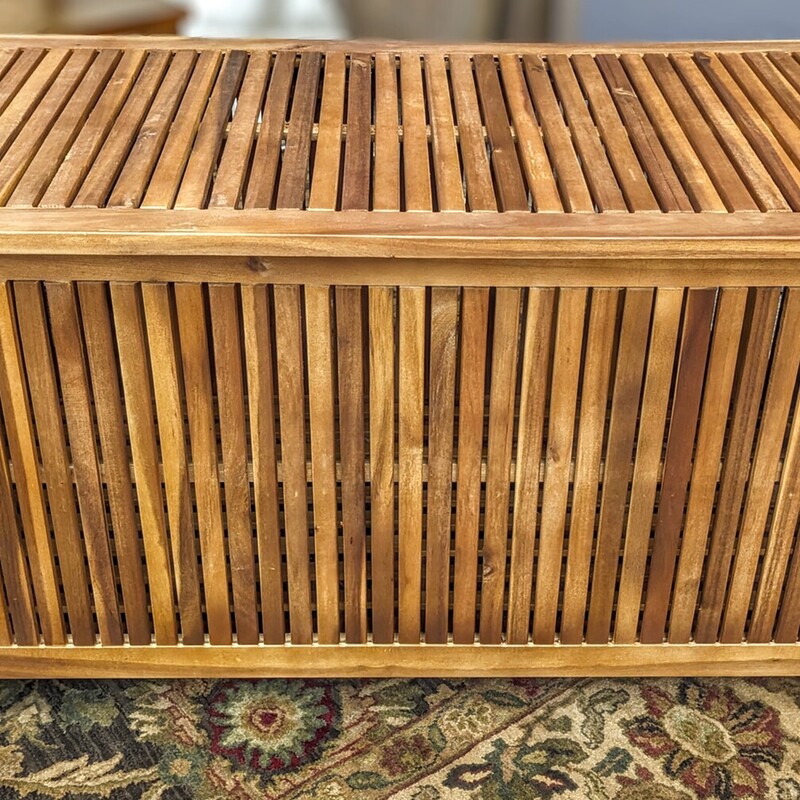 Teak-Like Wood Storage Bench
Tan Brown Size: 46 x 19.5 x 23H