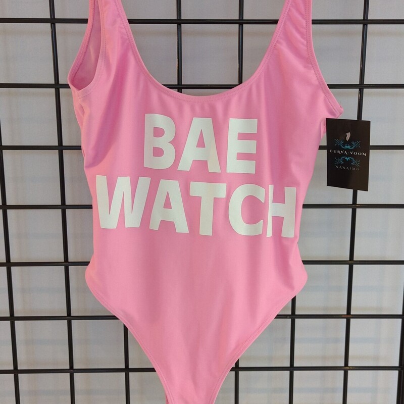 Bae Watch, Pink, Size: S