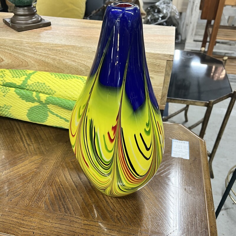 Glass Vase Multicolor