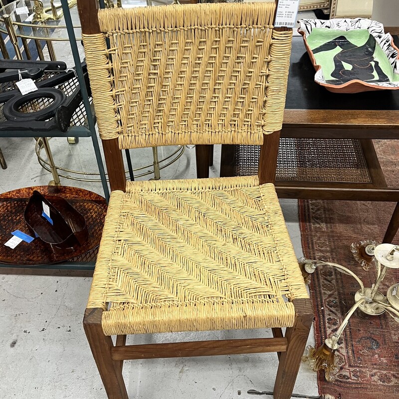 Wicker Chair, None, Size: Misc.