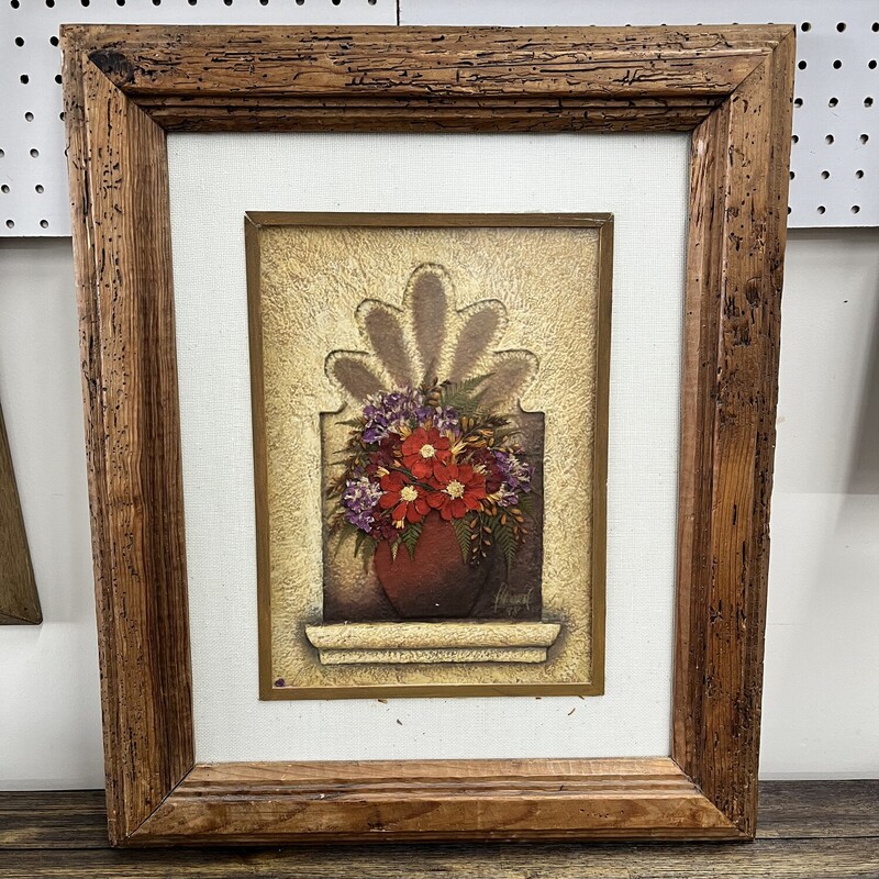 Rustic 3D Framed Art, None, Size: Misc