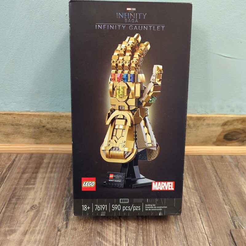 LEGO Infinity Gauntlet, Black, Size: Toy/Game
NEW IN BOX