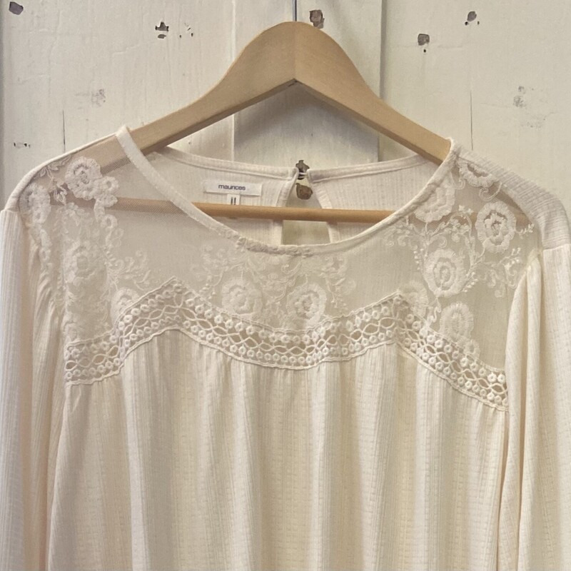Crm Text Lace Top