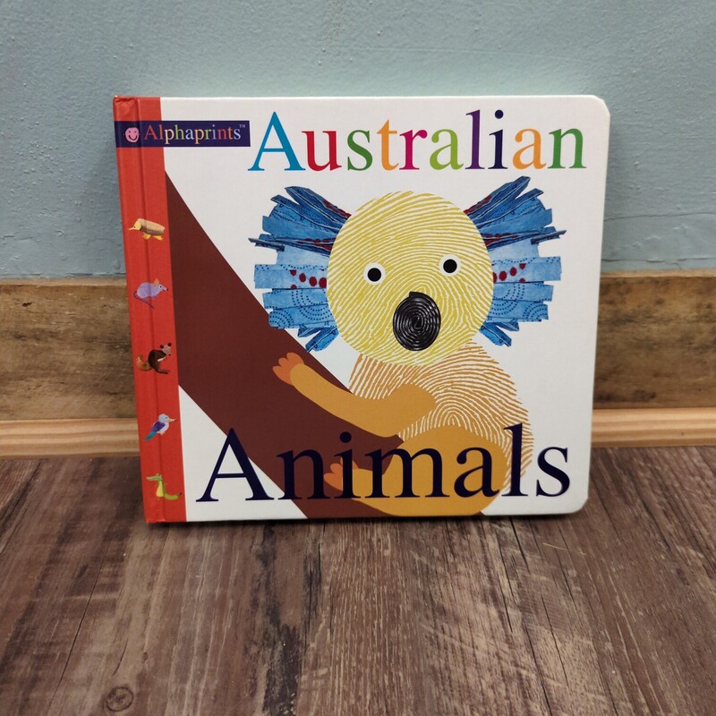 Alphaprints Australian An, Multi, Size: Book