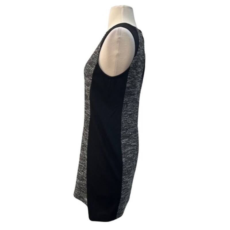 Eileen Fisher Sleeveless Dress
Cotton Blend
Color: Black and Charcoal
Size: Petite M