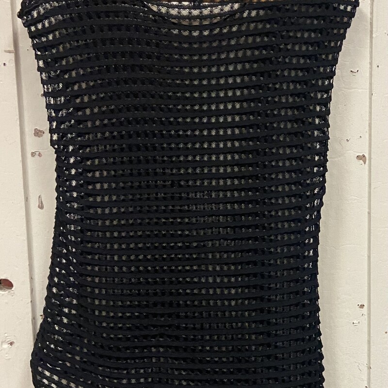 Blk Sheer Mesh Tunic<br />
Black<br />
Size: S R $128