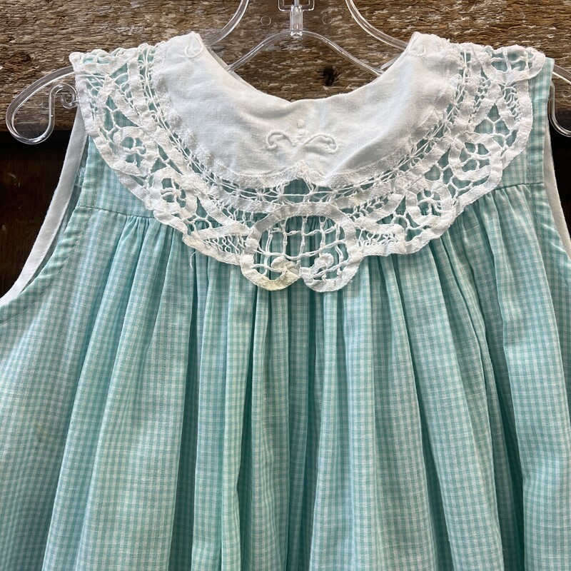 Chabre Lace Dress, Mint, Size: 3 Toddler