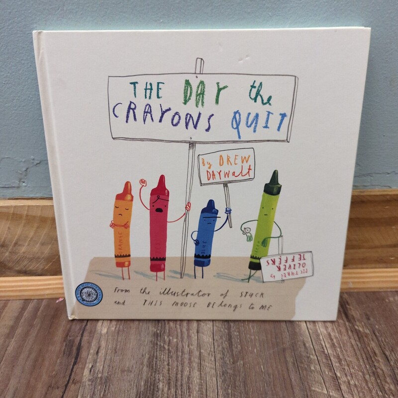 Day The Crayons Quit, Cream, Size: Book