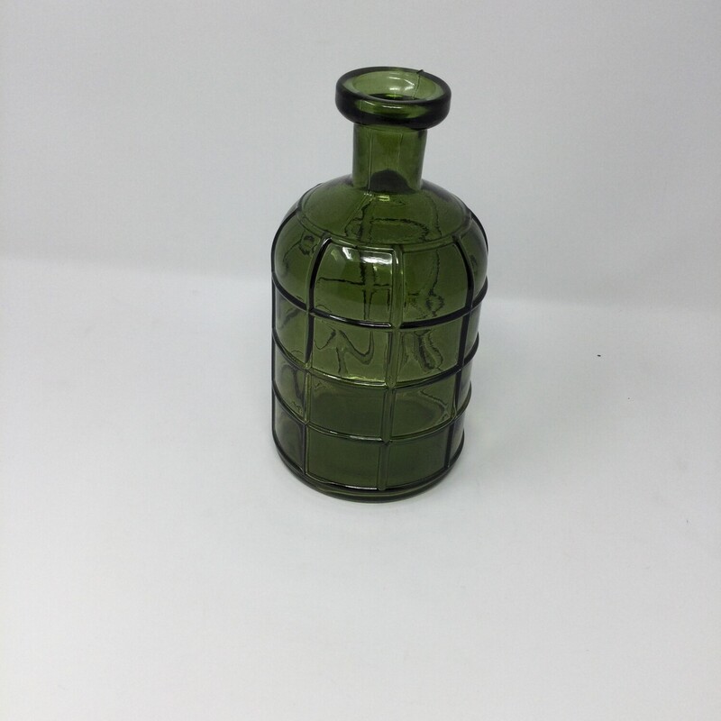 Vase, Green, Size: 9in