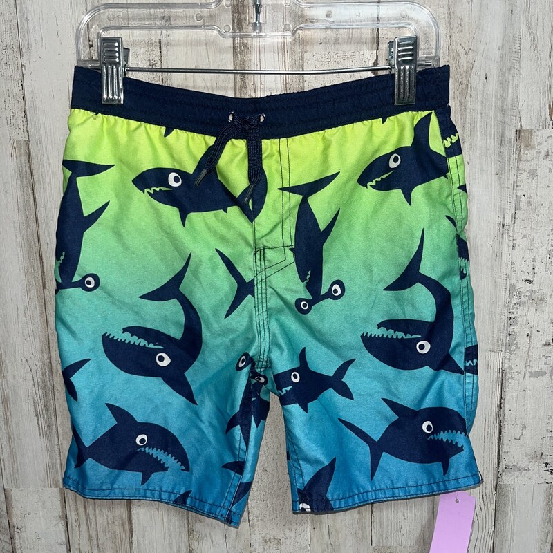 5T Green Shark Swim Short