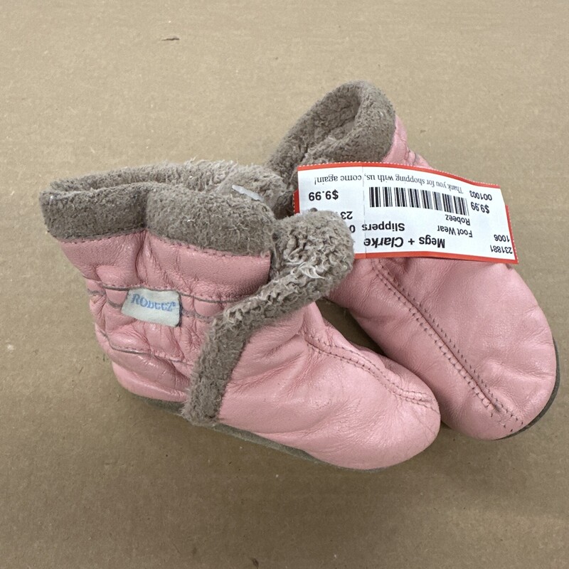 Robeez, Size: 0-6m, Item: Slippers