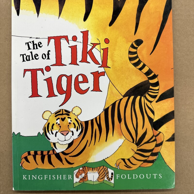 The Tale Of Tiki Tiger, Size: Back, Item: Paper