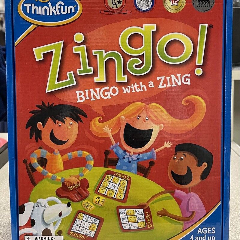 Zingo Bingo Game, Multi, Size: 4Y+