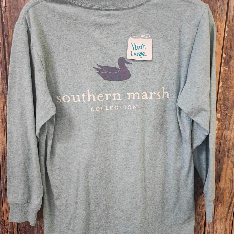 Mint Southern Marsh Shirt, Size: Youth Larg
