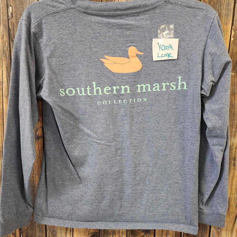 Southern Marsh Blue Shirt, Size: Youth Larg