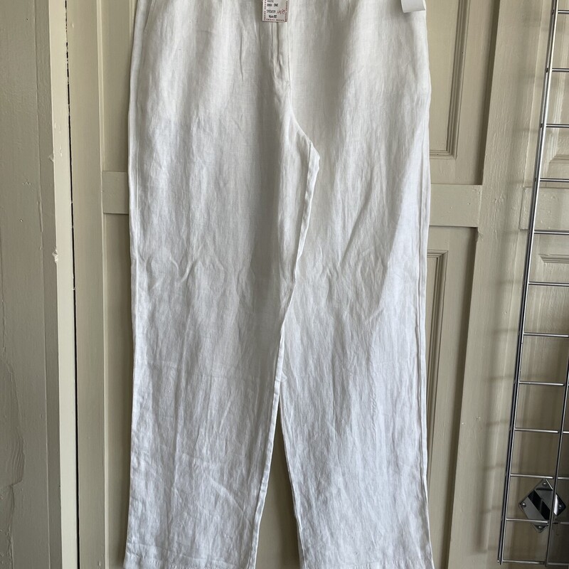 NWT Chicos Linen Pants, White, Size: 1/small

Original price $64.00
Our Price $39.99

All Sales Are Final
No Returns

Pick up in store or have shipped