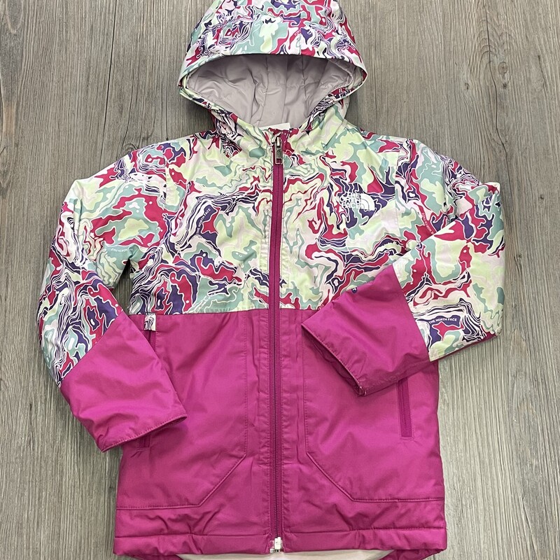 Northface Ski  Jacket, Multi, Size: 5Y