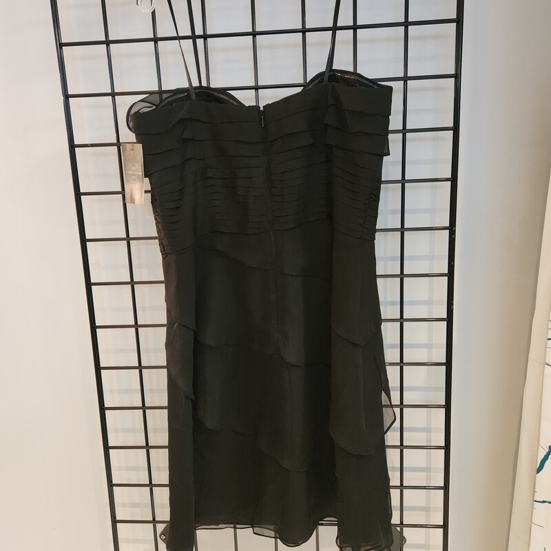 Adrianna Papell Dress, Black, Size: 10