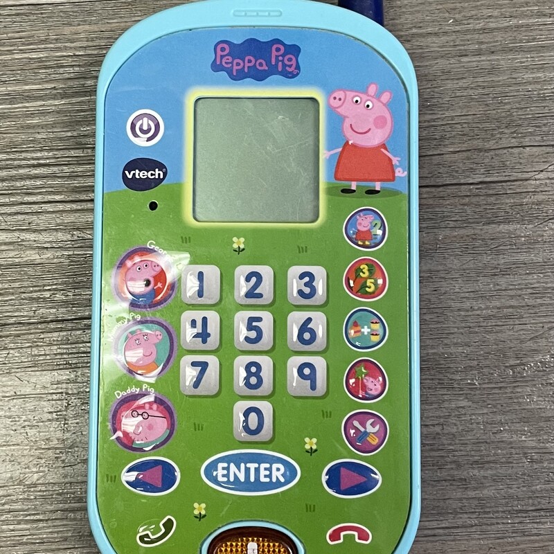 Vtech Peppa Pig Phone, Multi, Size: Pre-owned