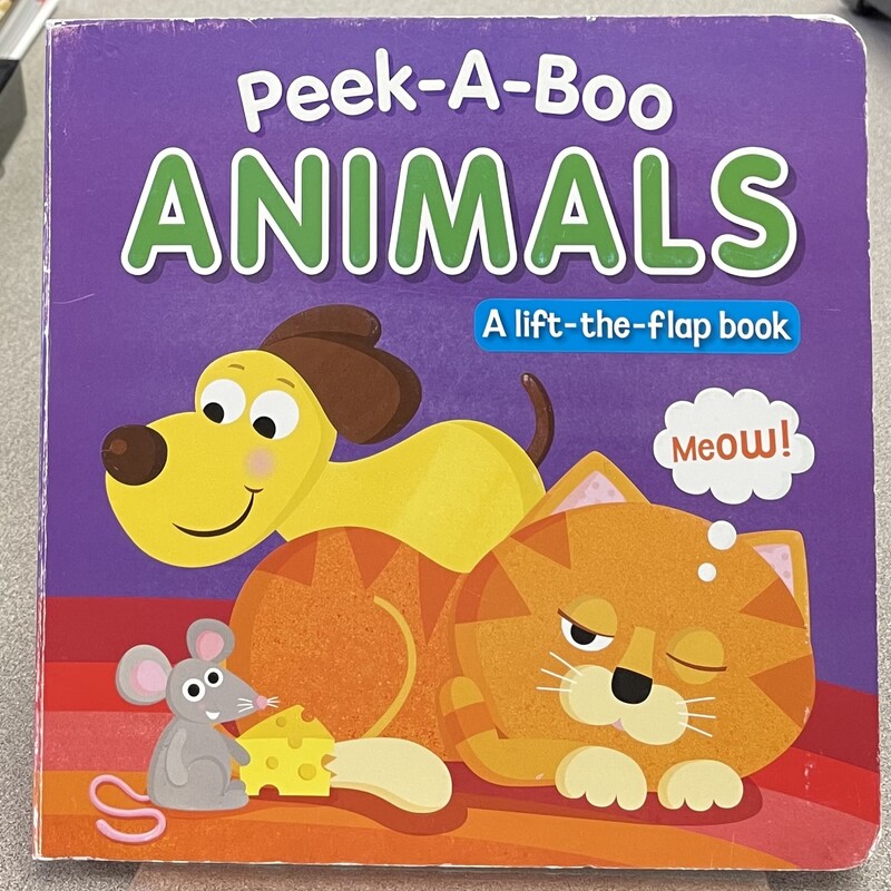 Peek A Boo Animals, Multi, Size: Boardbook