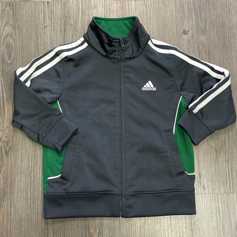 Adidas Zip Active Jacket, Multi, Size: 2Y