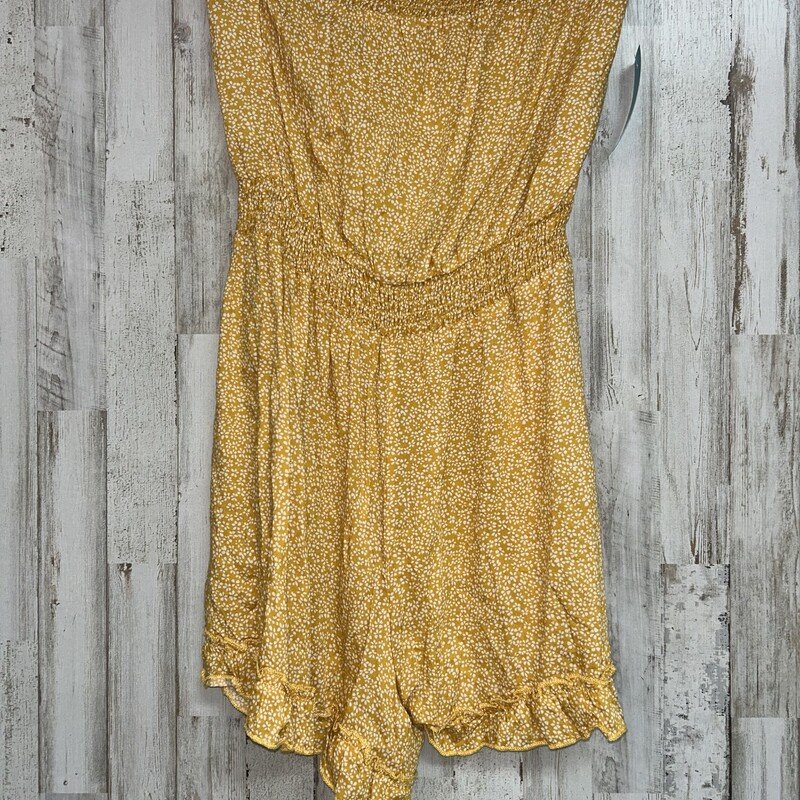 S Yellow Floral Smock Rom