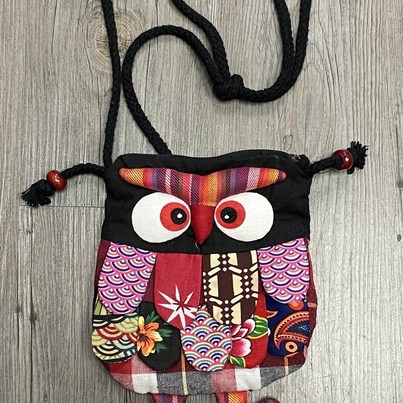 Owl Shoulder Bag, Multi, Size: Pre-owned