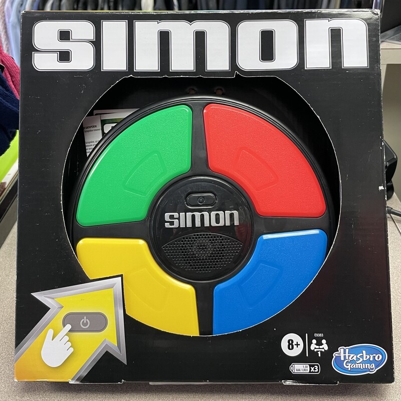 Simon  Game, Multi, Size: 8Y+
Open Box