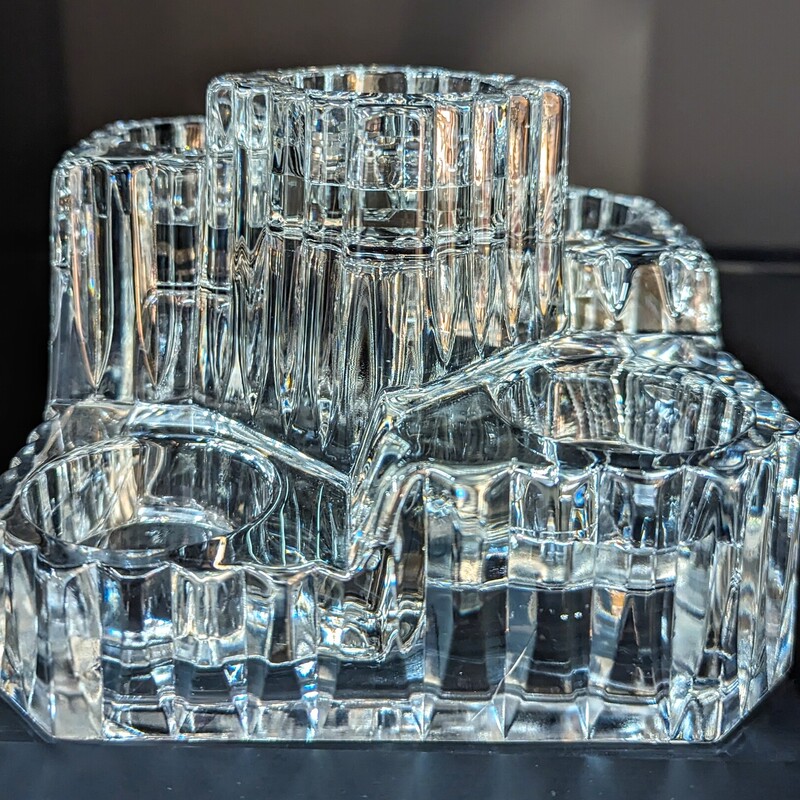 Glass Tiered 5 Votive Holder
Clear Size: 6 x 6 x 4H