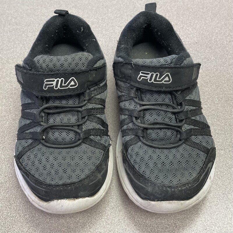 Fila Shoes, Black,/ GreySize: 10T