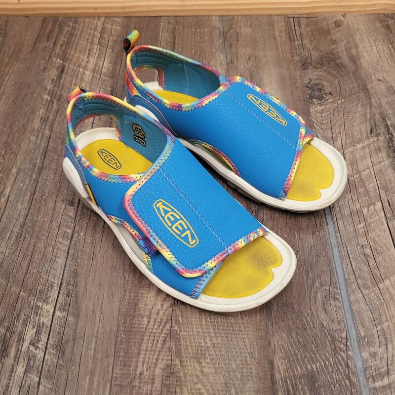 Keens Opentoe Water Sanda, Blue, Size: Shoes 13
