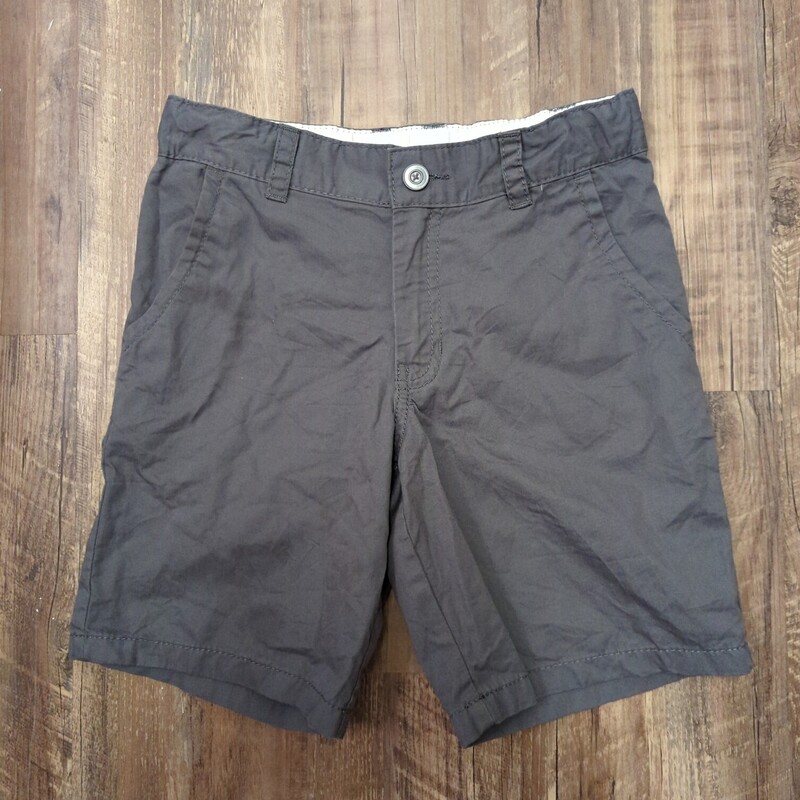 Cat & Jack Chino Short 8, Charcoal, Size: Youth S