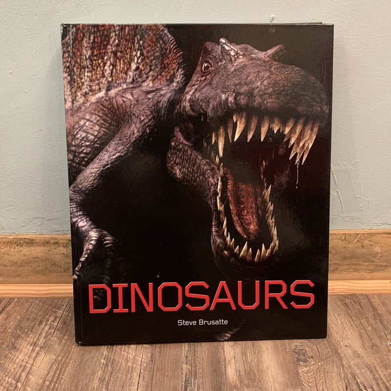 Large Dinosaur Book, Black, Size: Book
Retail Price is $121.99