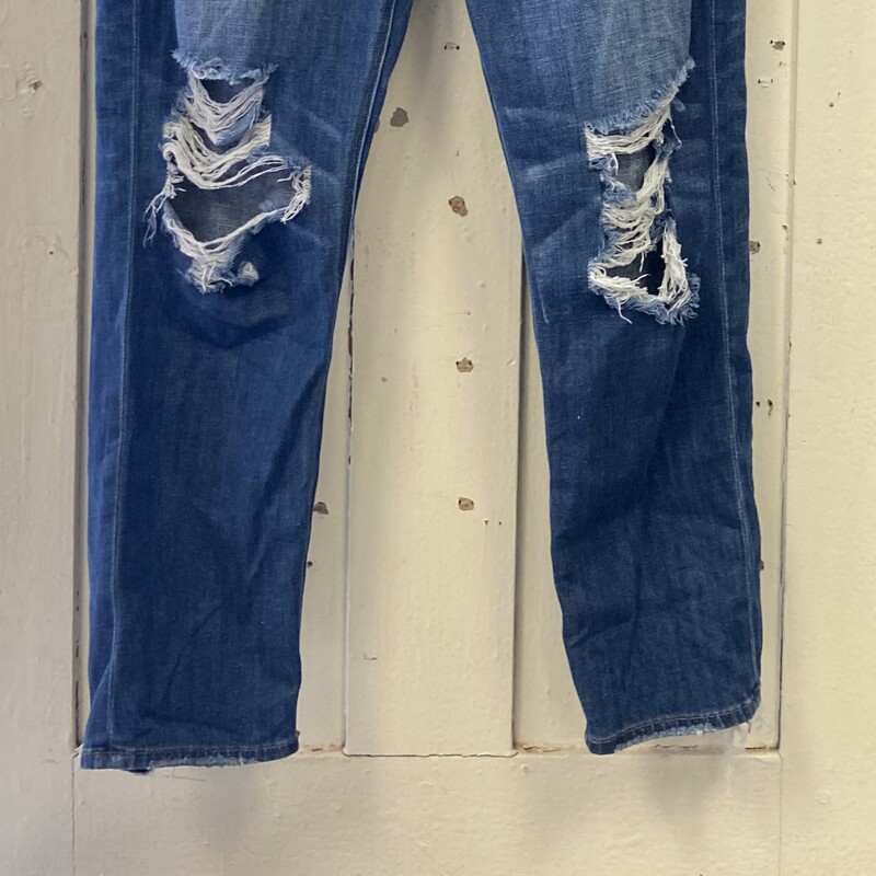 Den Distrss Hirise Jeans<br />
Blue<br />
Size: 10