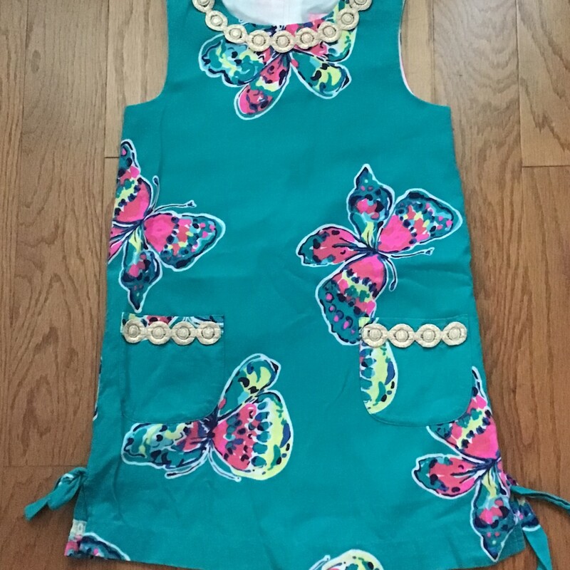 Lilly Pulitzer Dress, Teal, Size: 8

as is for the slightest bit of fading/wash wear

FOR SHIPPING: PLEASE ALLOW AT LEAST ONE WEEK FOR SHIPMENT

FOR PICK UP: PLEASE ALLOW 2 DAYS TO FIND AND GATHER YOUR ITEMS

ALL ONLINE SALES ARE FINAL.
NO RETURNS
REFUNDS
OR EXCHANGES

THANK YOU FOR SHOPPING SMALL!

PLEASE NOTE while I do look over our Lilly items carefully, I do not inspect every square inch. I do look to inspect for any obvious holes, tears, and stains but I am human and may miss something. If this bothers you, please wait to purchase the item in store rather than online.

***ADD A PAIR OF LILLY PULITZER EARRINGS, HEADBAND, OR BOW!!! TO THIS! :) LOOK UNDER THE CATEGORY: ACCESSORIES***