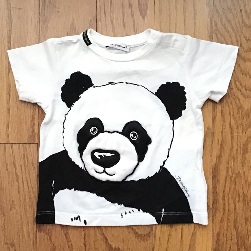 Dolce Gabbana Shirt, BW, Size: 9-12m

adorable panda design

hologram sticker inside proving authenticity

sells for 10x our price!

FOR SHIPPING: PLEASE ALLOW AT LEAST ONE WEEK FOR SHIPMENT

FOR PICK UP: PLEASE ALLOW 2 DAYS TO FIND AND GATHER YOUR ITEMS

ALL ONLINE SALES ARE FINAL.
NO RETURNS
REFUNDS
OR EXCHANGES

THANK YOU FOR SHOPPING SMALL!