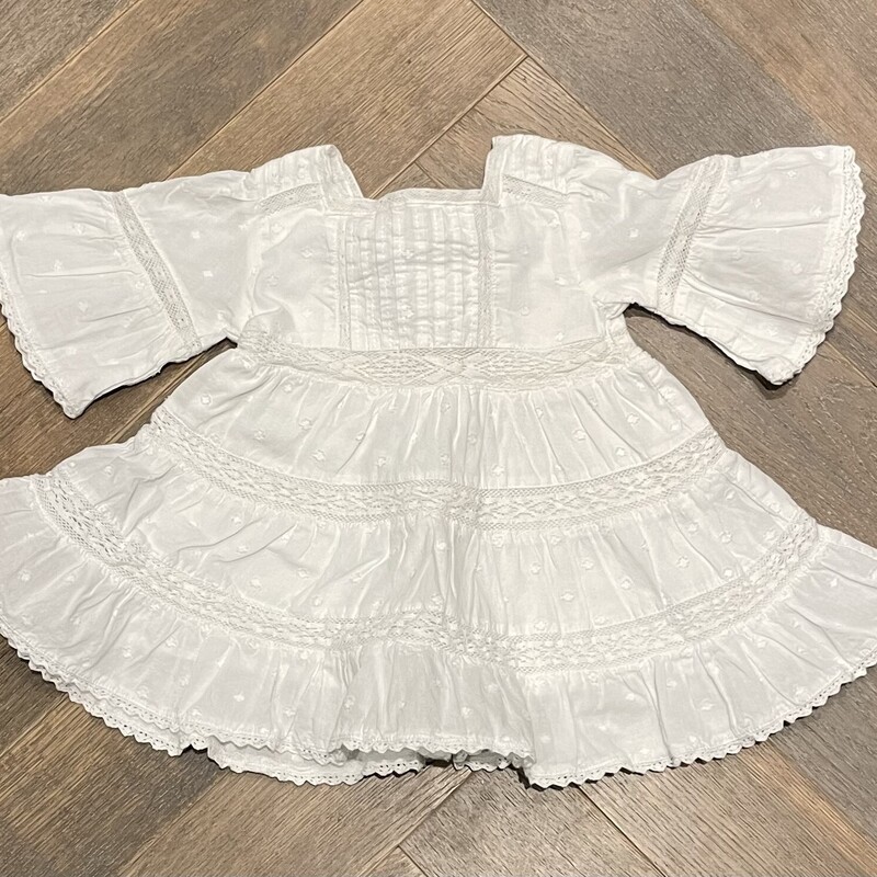 Zara Dress, White, Size: 3-6M