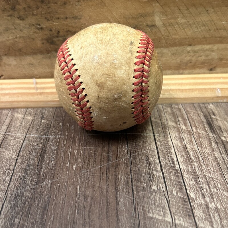 Baseball, Tan, Size: Athletic