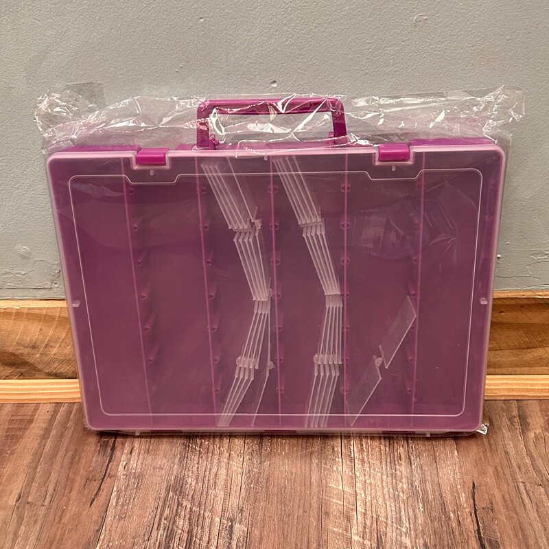 Storage Divider Case NEW, Purple, Size: Accessorie
