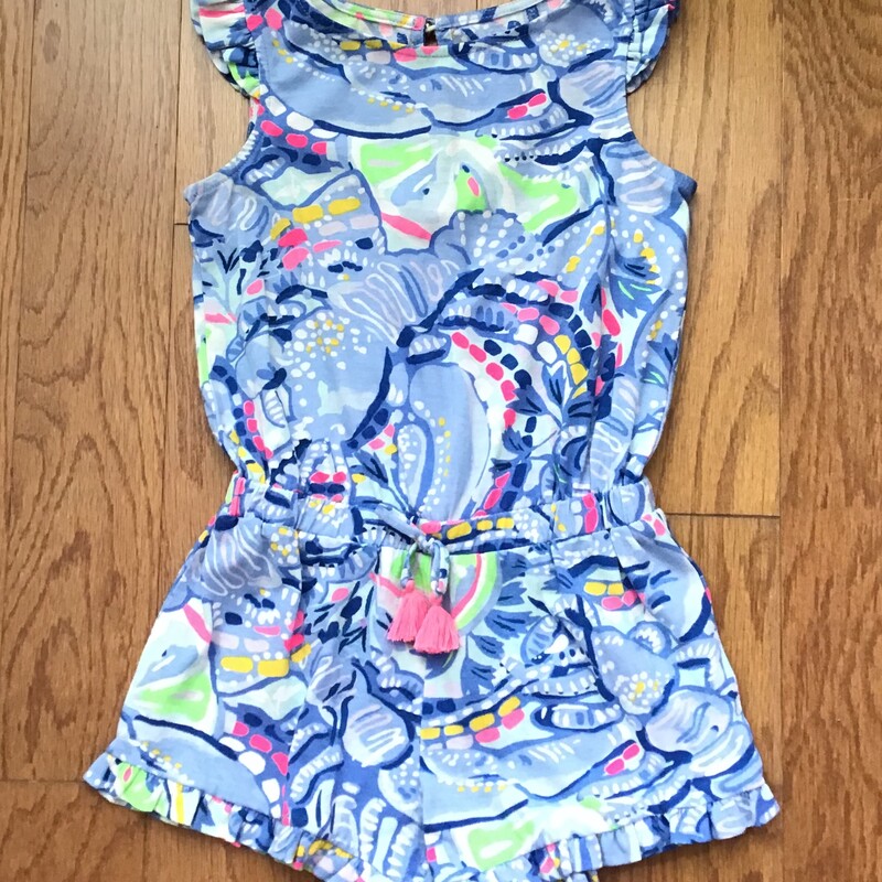 Lilly Pulitzer Romper, Blue, Size: 4-5

FOR SHIPPING: PLEASE ALLOW AT LEAST ONE WEEK FOR SHIPMENT

FOR PICK UP: PLEASE ALLOW 2 DAYS TO FIND AND GATHER YOUR ITEMS

ALL ONLINE SALES ARE FINAL.
NO RETURNS
REFUNDS
OR EXCHANGES

THANK YOU FOR SHOPPING SMALL!

PLEASE NOTE while I do look over our Lilly items carefully, I do not inspect every square inch. I do look to inspect for any obvious holes, tears, and stains but I am human and may miss something. If this bothers you, please wait to purchase the item in store rather than online.

***ADD A PAIR OF LILLY PULITZER EARRINGS, HEADBAND, OR BOW!!! TO THIS! :) LOOK UNDER THE CATEGORY: ACCESSORIES***