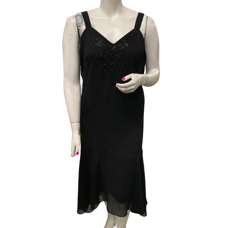 Cold Creek Dress S20, Black, Size: 2X