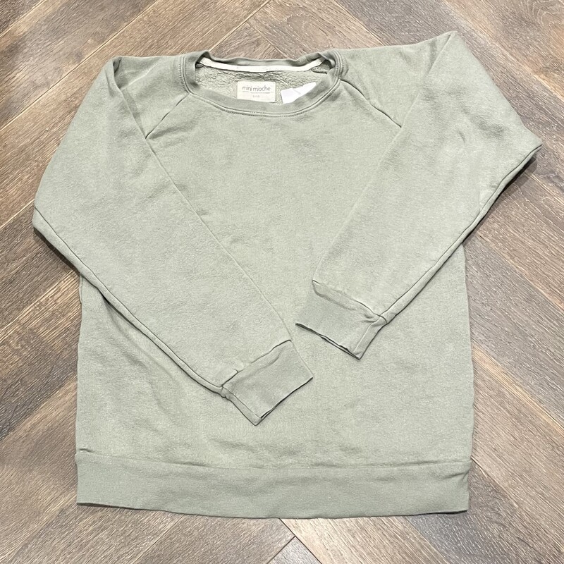 Mini Mioche Sweatshirt, Mint, Size: 9-10Y