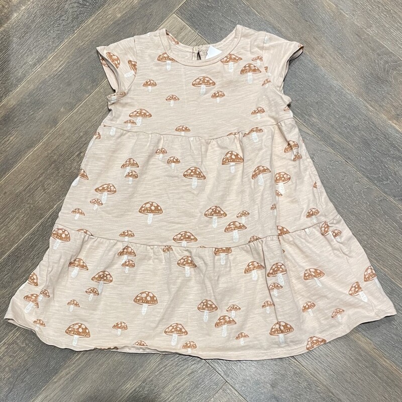Little Co. Dress, Peach, Size: 4Y