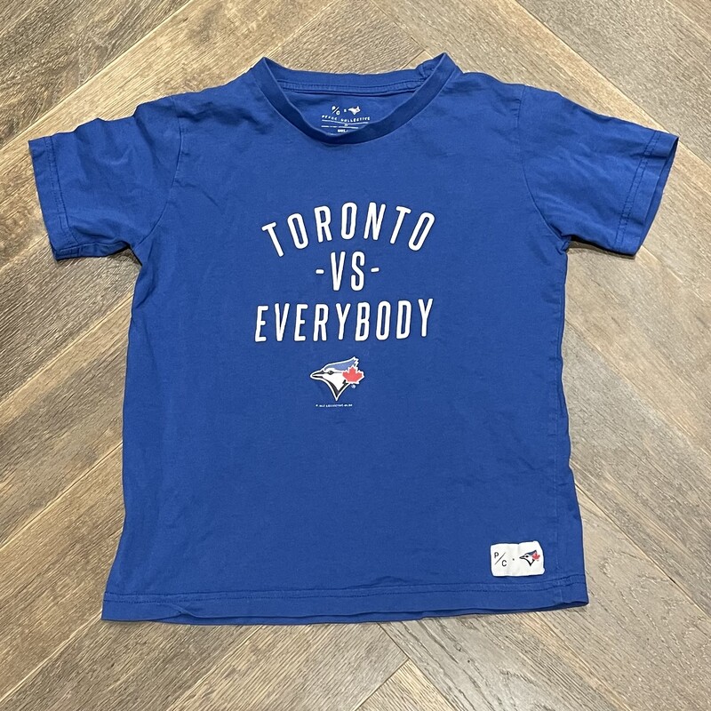 Toronto Vs Everybody Tee, Blue, Size: 8T